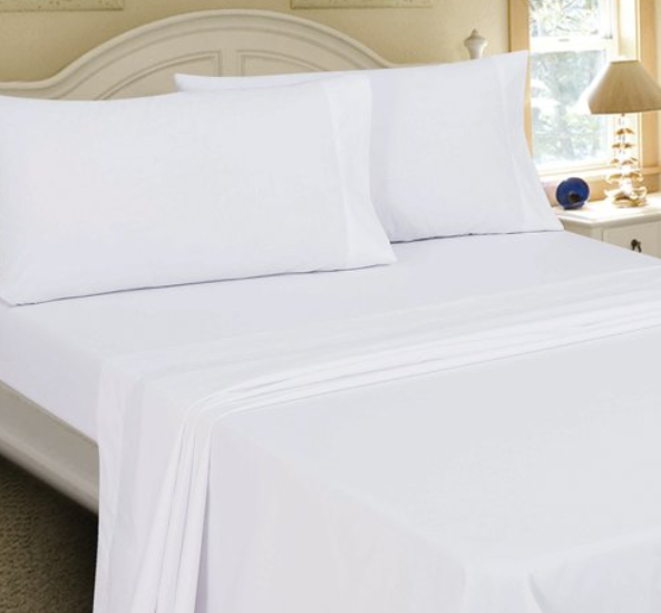 SHEET FITTED EXTRA LENGTH EXTRA DEPTH (XL/XD) – 600TC 100% EGYPTIAN COTTON WHITE