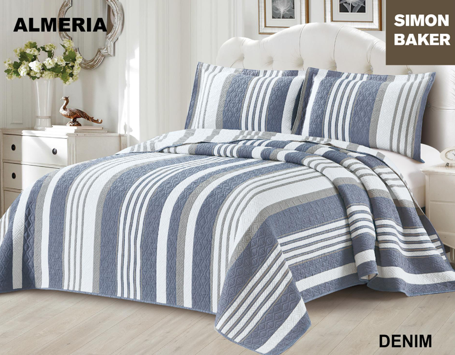 JACQUARD BEDSPREADS INCLUDING PILLOWCASES