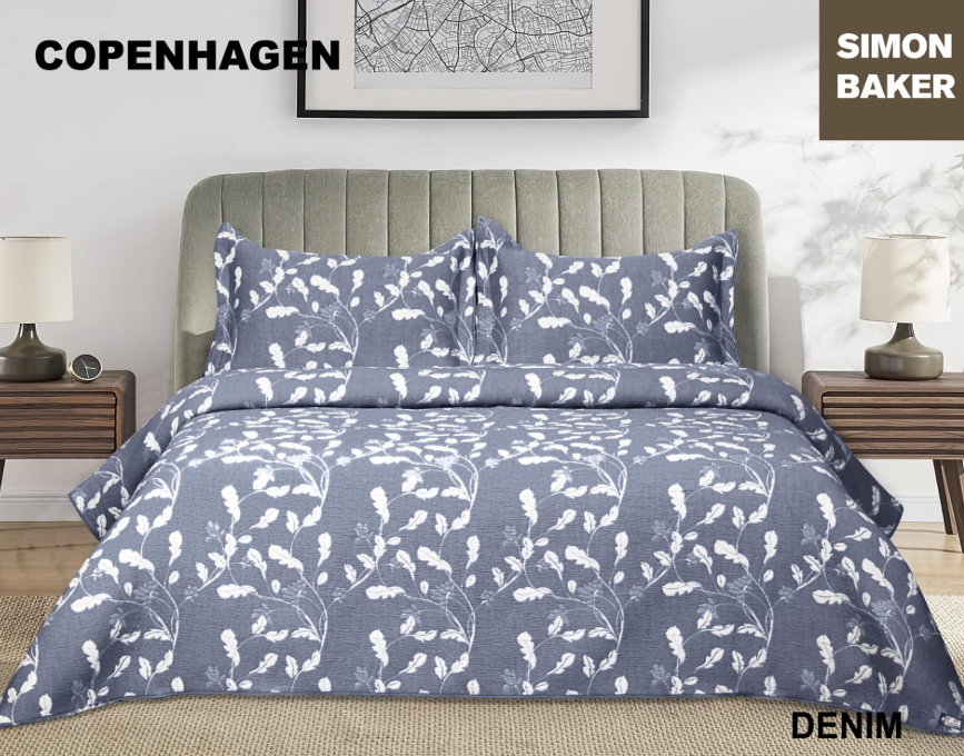 JACQUARD BEDSPREADS INCLUDING PILLOWCASES Copenhagen